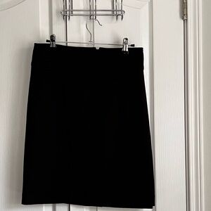 LOFT WOMENS BLACK SKIRT, BLACK , size 12